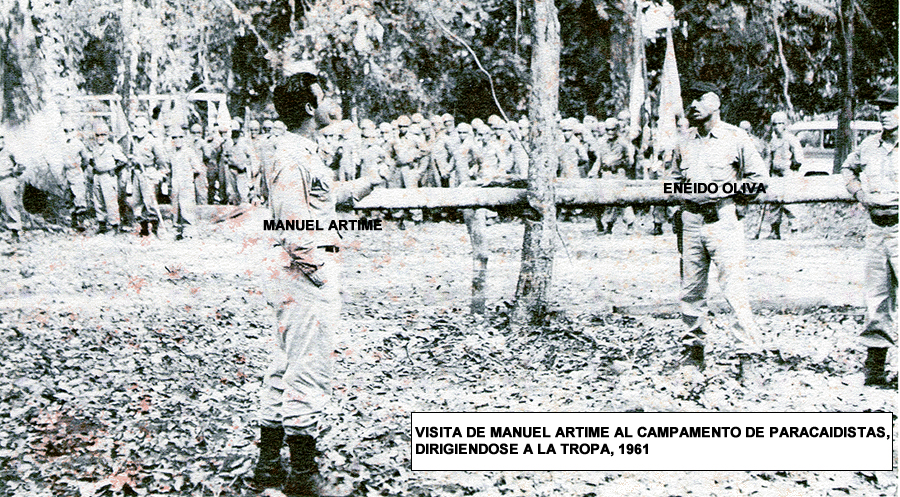 Artime hablando paracaidstas